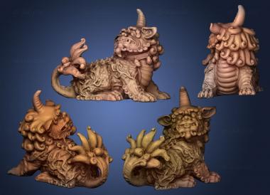 3D мадэль Мифический зверь (STL)